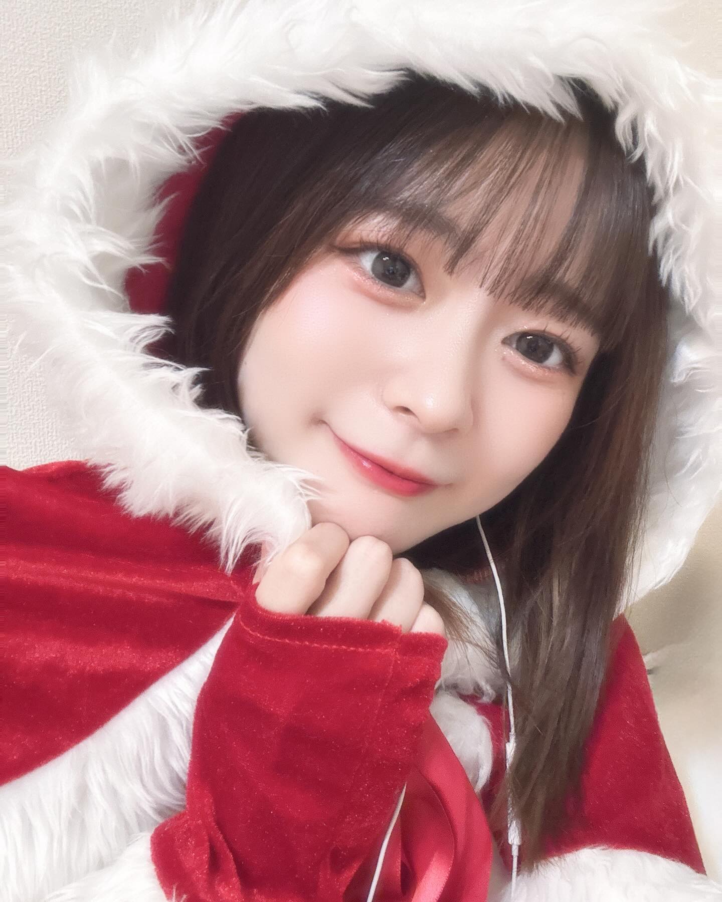 4月なのにサンタイベ！サンタコスしたよ🎅