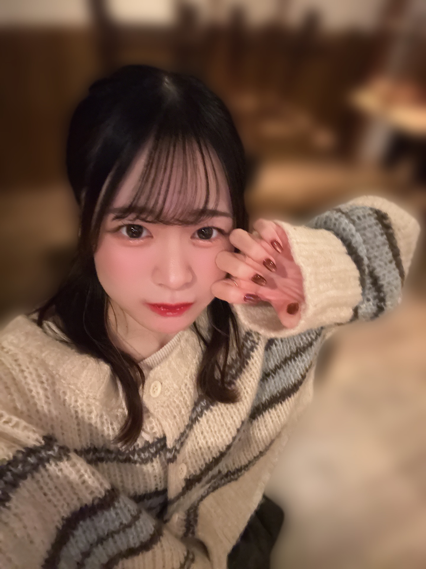 このアングル、最高に盛れてるよね！？